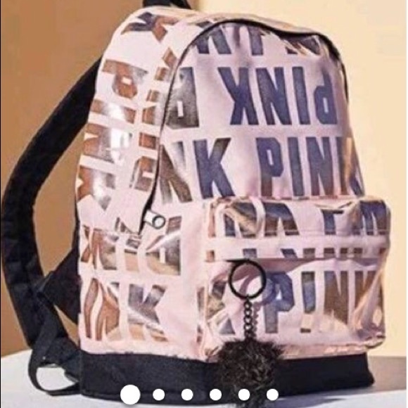 BNWT Pink VS  LE Pink Mini Backpack - Picture 2 of 8
